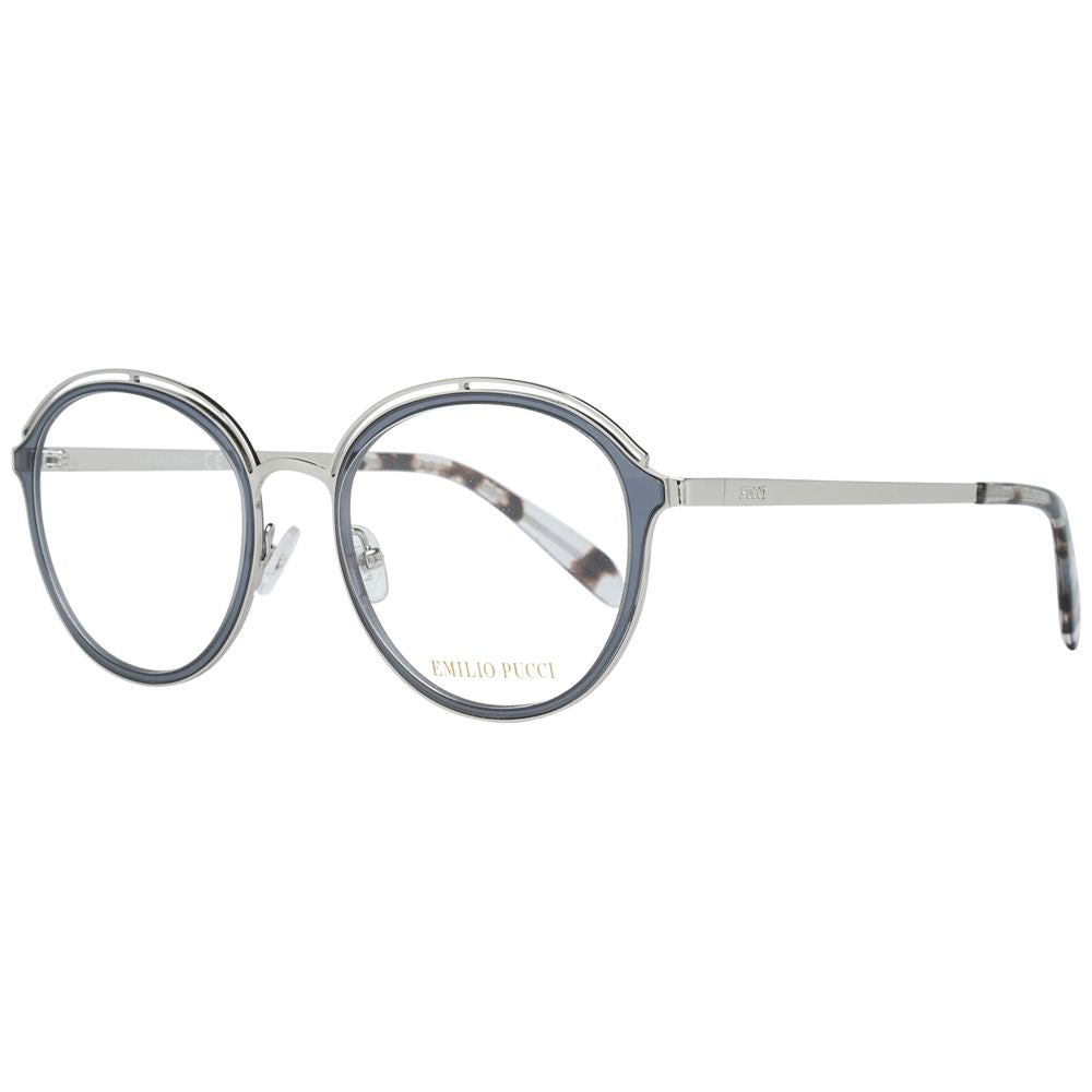 Emilio Pucci Silver Women Optical Frames - Luksuslaukut ja asusteet Emilio Pucci - Tutustu YVES JAVANNI® 