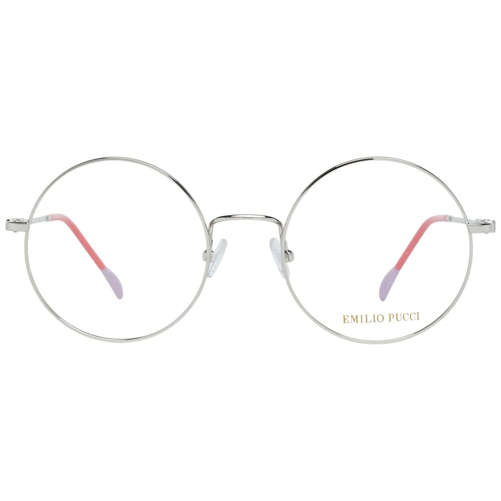 Emilio Pucci Silver Women Optical Frames - Luksuslaukut ja asusteet Emilio Pucci - Tutustu YVES JAVANNI® 