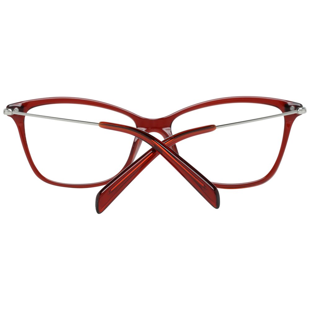 Emilio Pucci Red Women Optical Frames - Luksusmuotia Emilio Pucci - Tutustu YVES JAVANNI® 