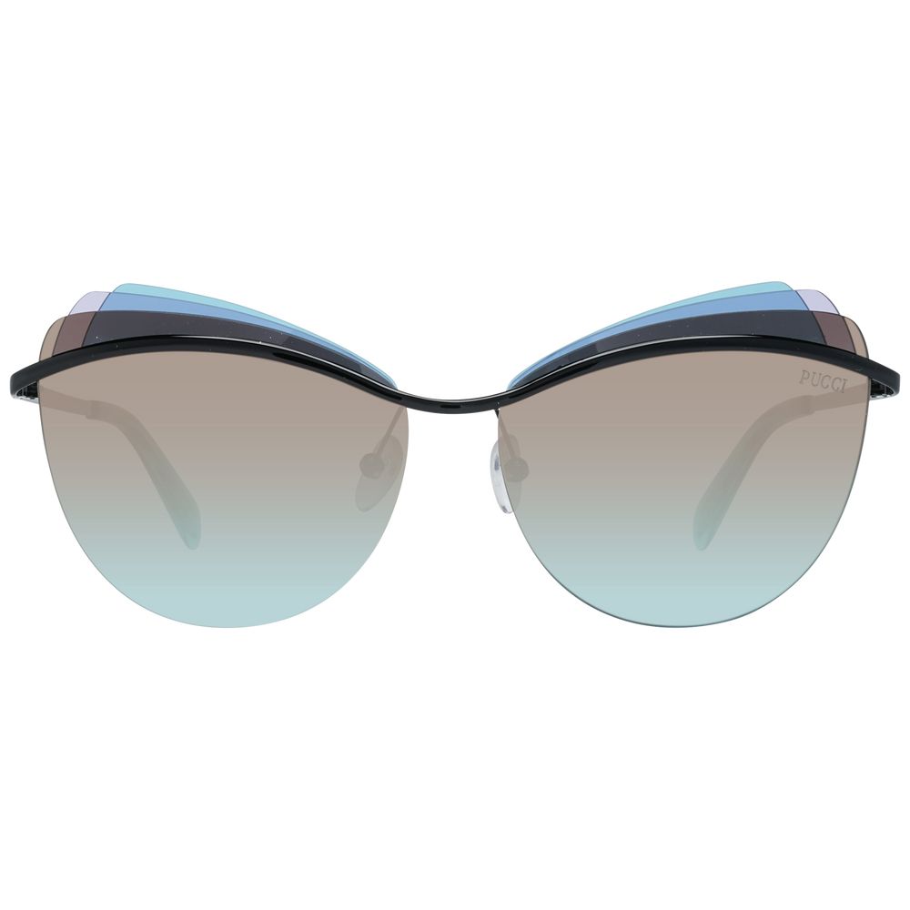 Emilio Pucci Green Women Sunglasses - Luksusmuotia Emilio Pucci - Tutustu YVES JAVANNI® 