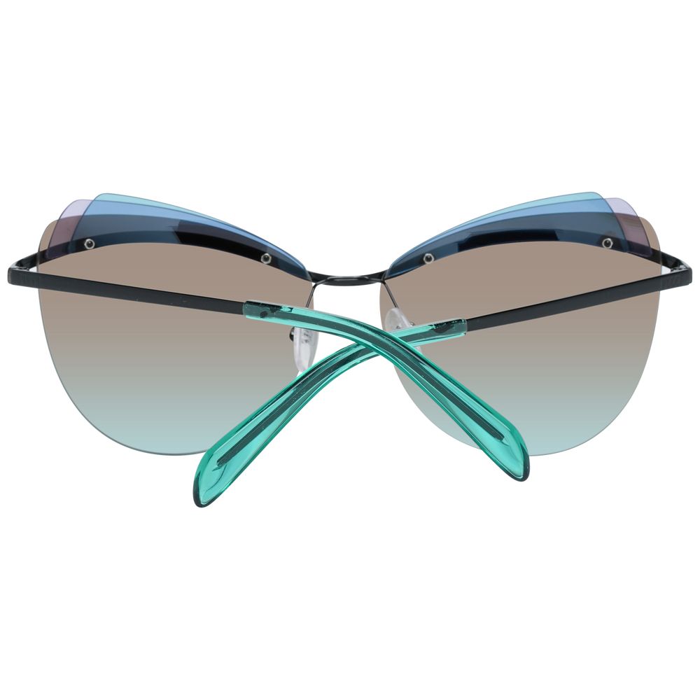 Emilio Pucci Green Women Sunglasses - Luksusmuotia Emilio Pucci - Tutustu YVES JAVANNI® 