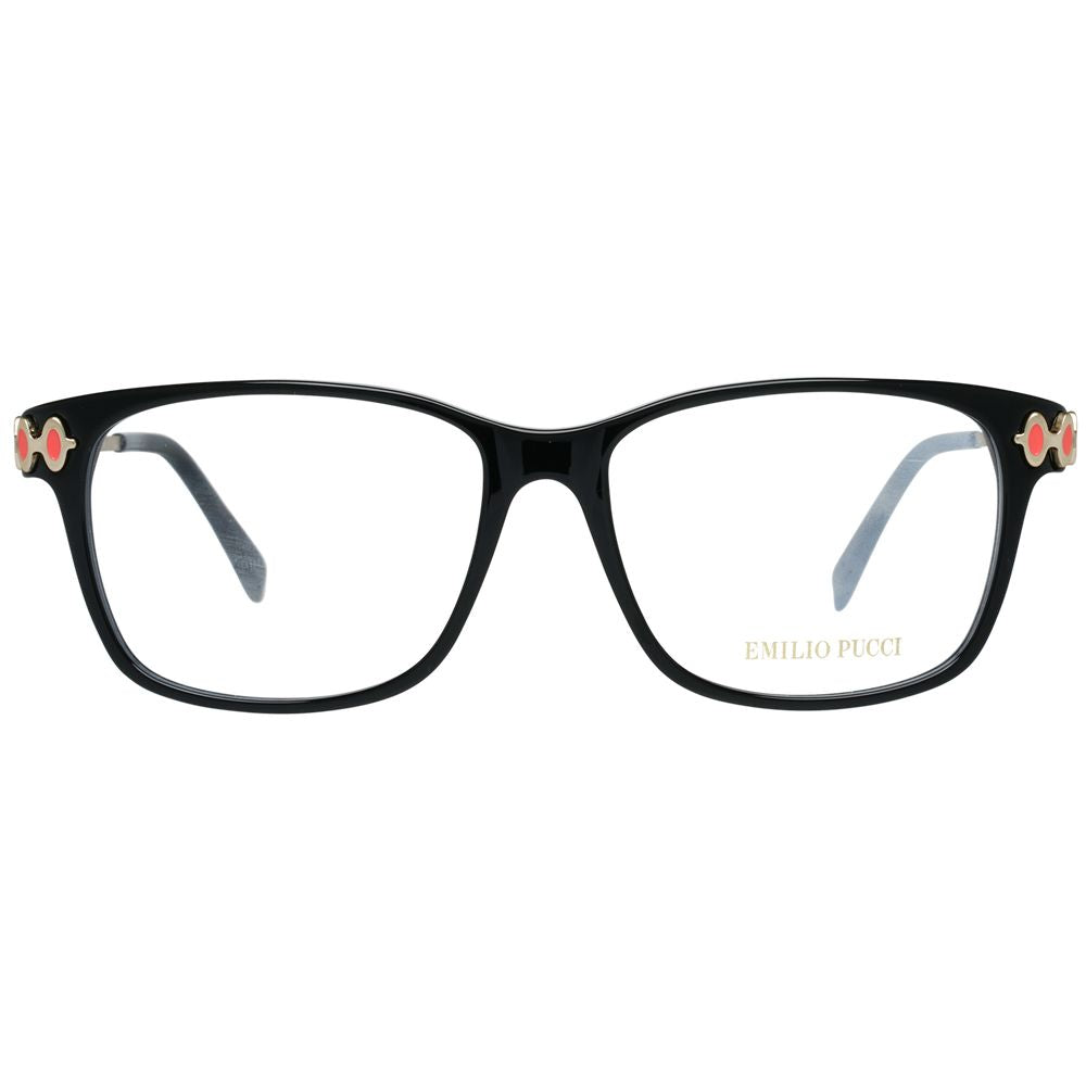 Emilio Pucci Black Women Optical Frames - Luksusmuotia Emilio Pucci - Tutustu YVES JAVANNI® 