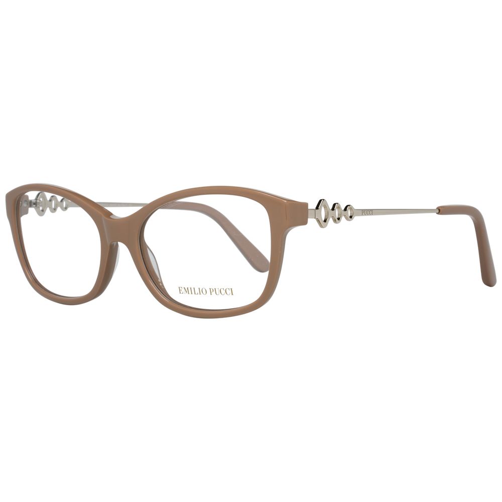 Emilio Pucci Beige Women Optical Frames - Luksuslaukut ja asusteet Emilio Pucci - Tutustu YVES JAVANNI® 