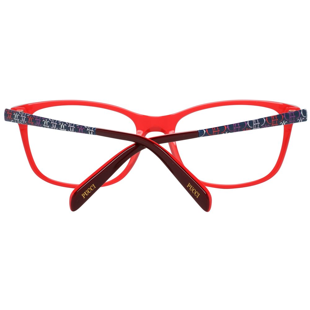 Emilio Pucci Burgundy Women Optical Frames - Luksusmuotia Emilio Pucci - Tutustu YVES JAVANNI® 