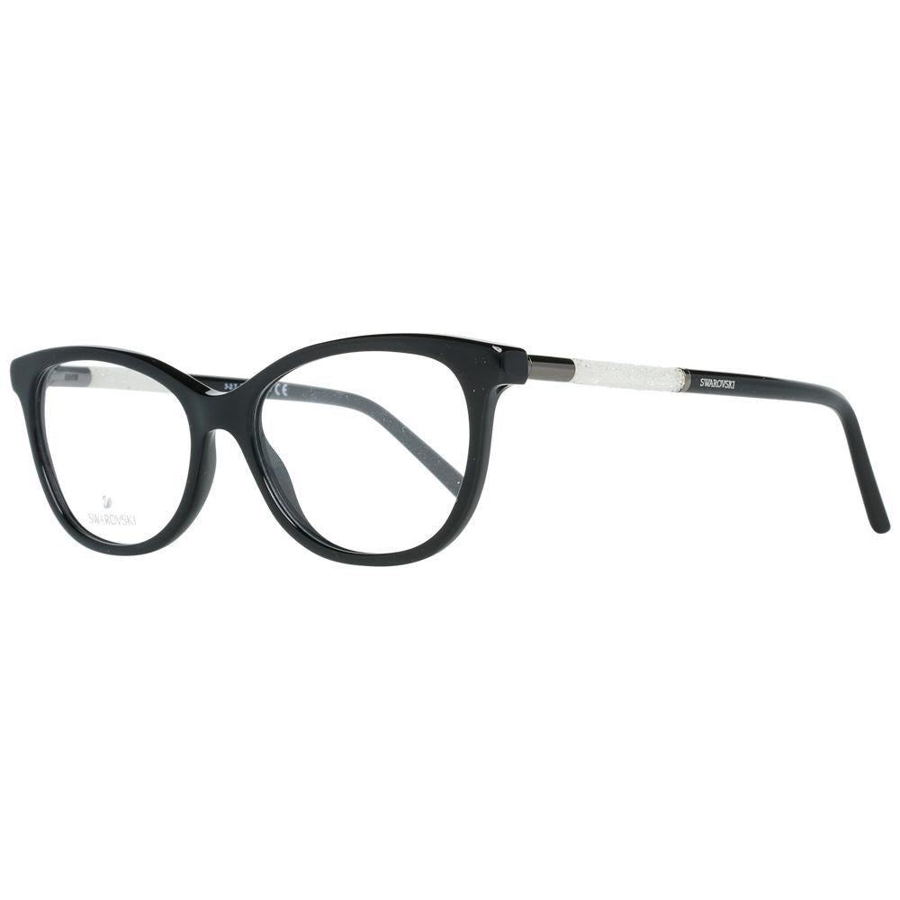 Swarovski Black Women Optical Frames - Luksusmuotia Swarovski - Tutustu YVES JAVANNI® 