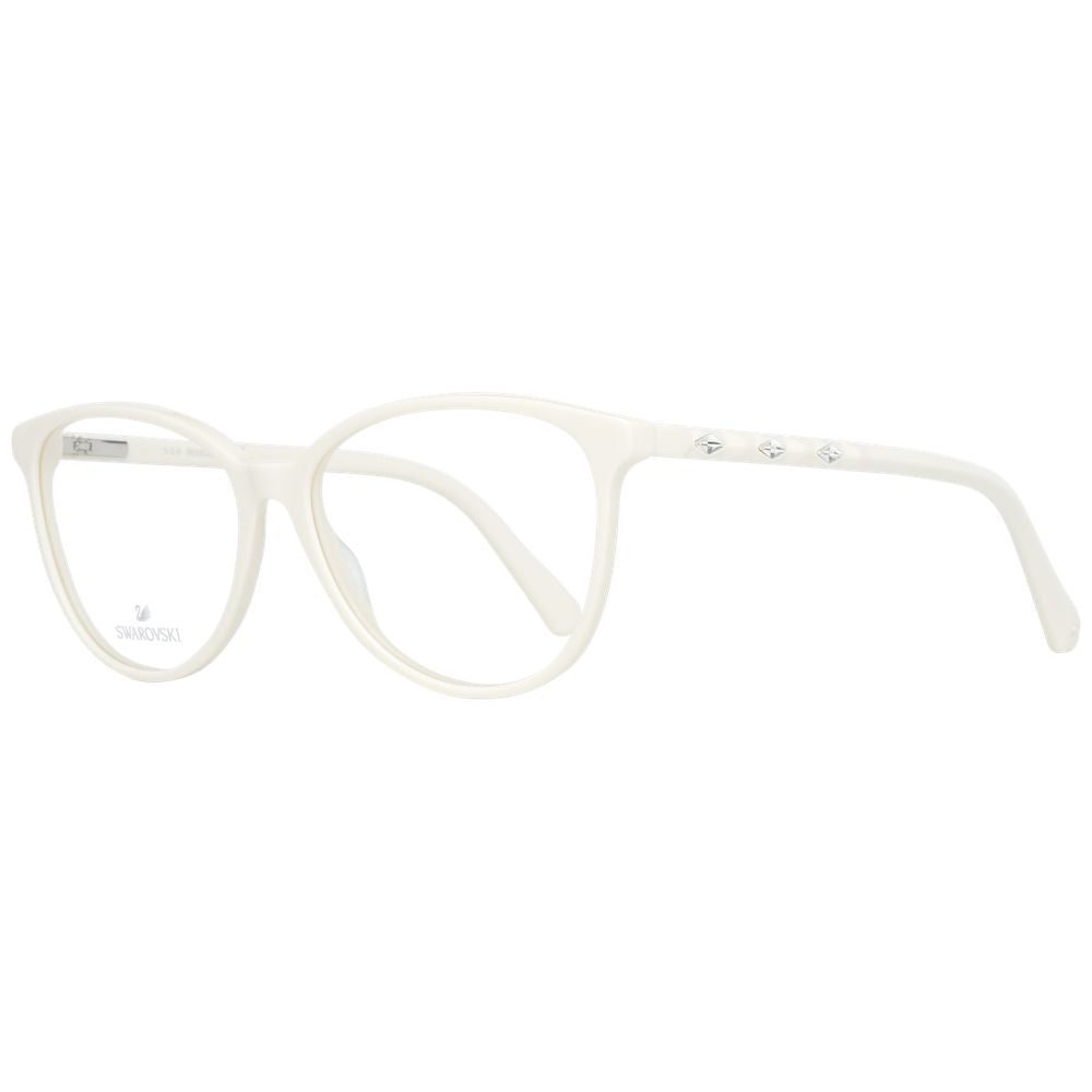 Swarovski Cream Women Optical Frames - Luksusmuotia Swarovski - Tutustu YVES JAVANNI® 