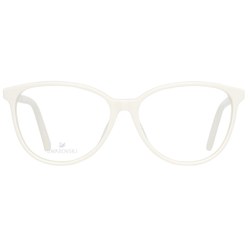 Swarovski Cream Women Optical Frames - Luksusmuotia Swarovski - Tutustu YVES JAVANNI® 