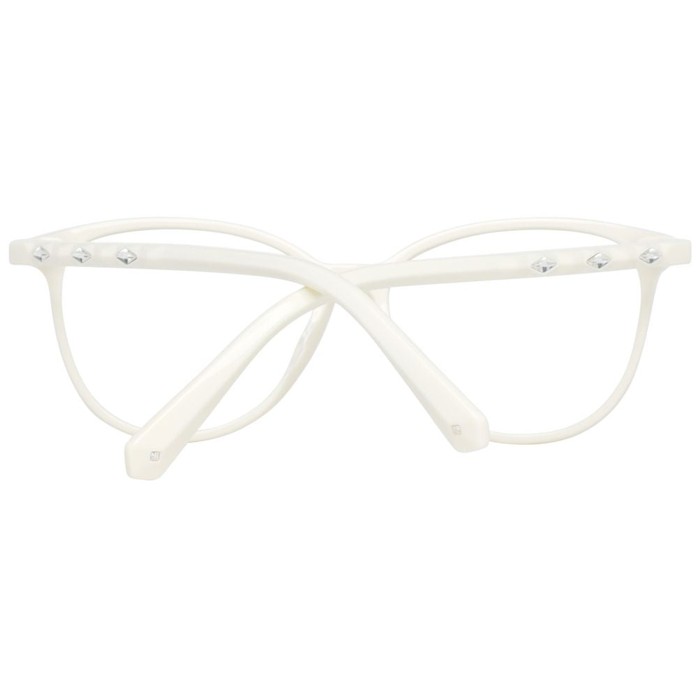 Swarovski Cream Women Optical Frames - Luksusmuotia Swarovski - Tutustu YVES JAVANNI® 