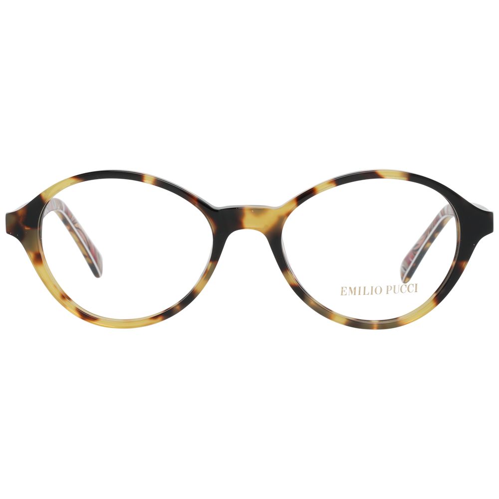 Emilio Pucci Brown Women Optical Frames - Luksusmuotia Emilio Pucci - Tutustu YVES JAVANNI® 