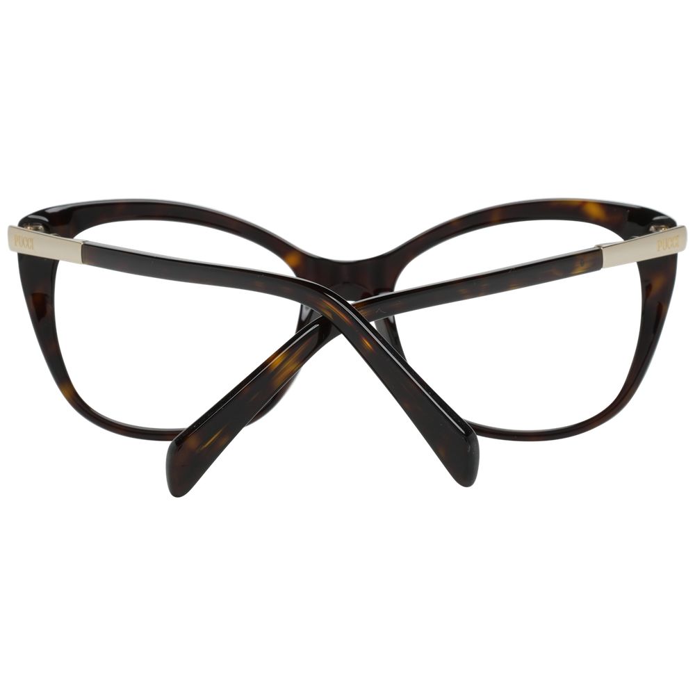 Emilio Pucci Brown Women Optical Frames - Luksusmuotia Emilio Pucci - Tutustu YVES JAVANNI® 