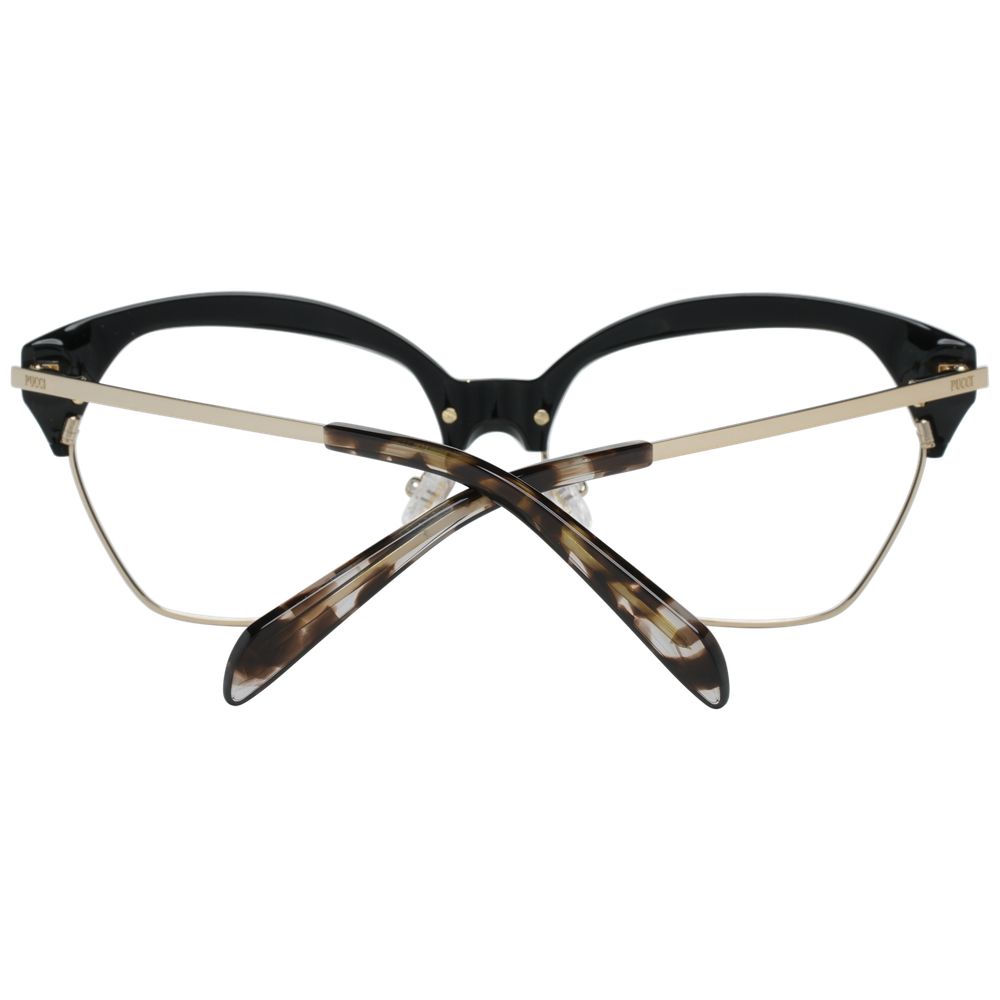 Emilio Pucci Black Women Optical Frames - Luksusmuotia Emilio Pucci - Tutustu YVES JAVANNI® 