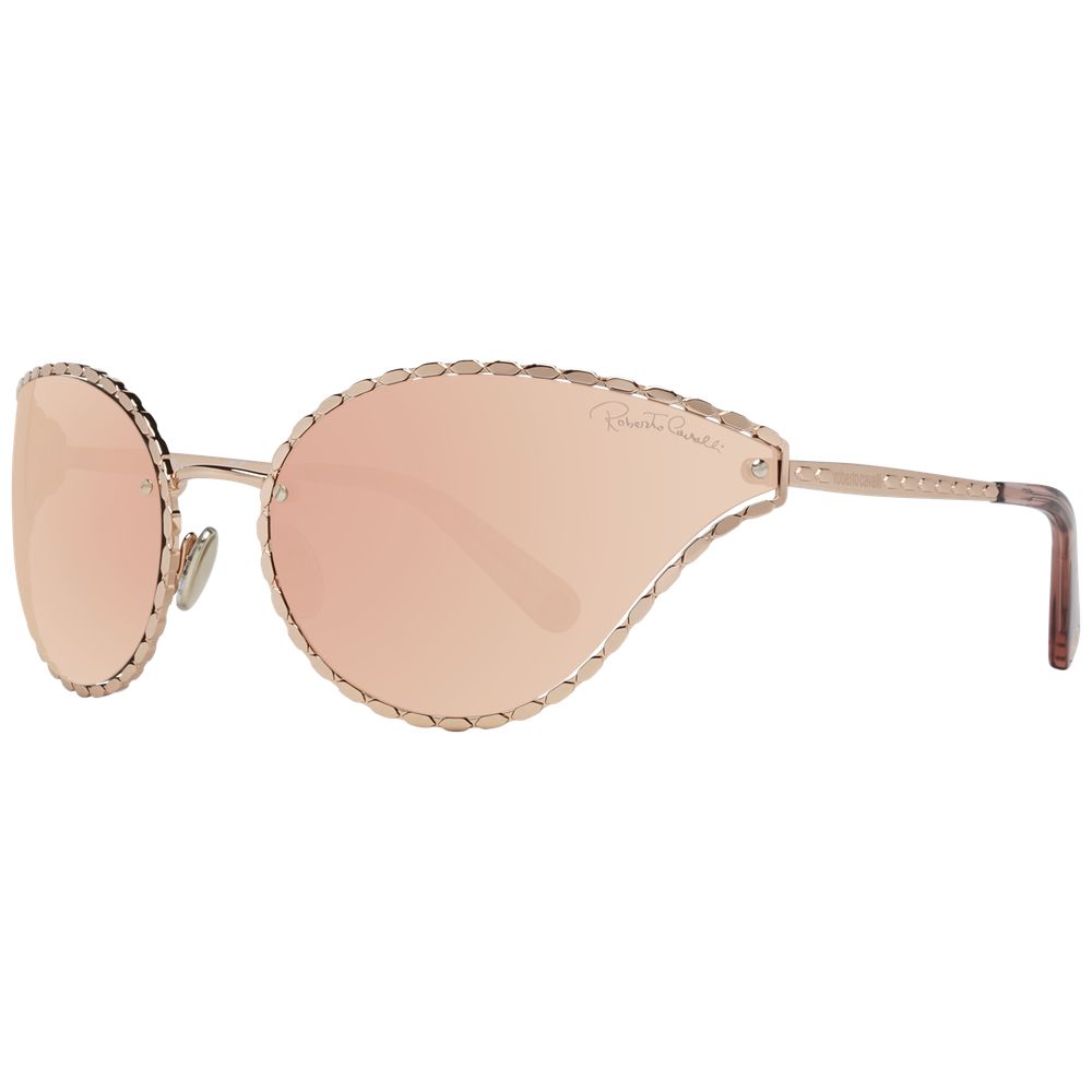 Roberto Cavalli Rose Gold Women Sunglasses - Luksusmuotia Roberto Cavalli - Tutustu YVES JAVANNI® 