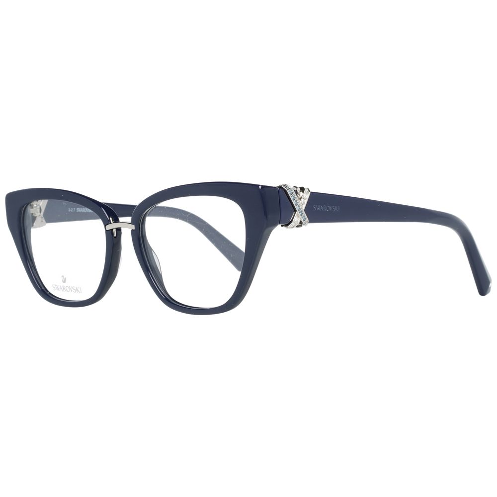 Swarovski Blue Women Optical Frames - Luksusmuotia Swarovski - Tutustu YVES JAVANNI® 