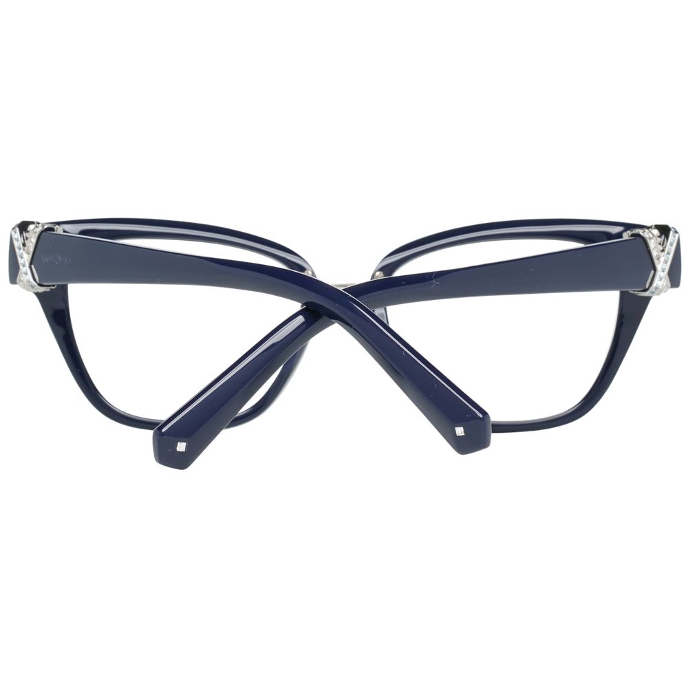 Swarovski Blue Women Optical Frames - Luksusmuotia Swarovski - Tutustu YVES JAVANNI® 