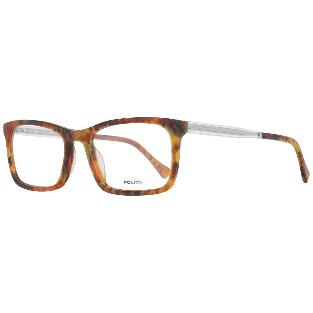 Police Brown Men Optical Frames - Luksusmuotia Police - Tutustu YVES JAVANNI® 