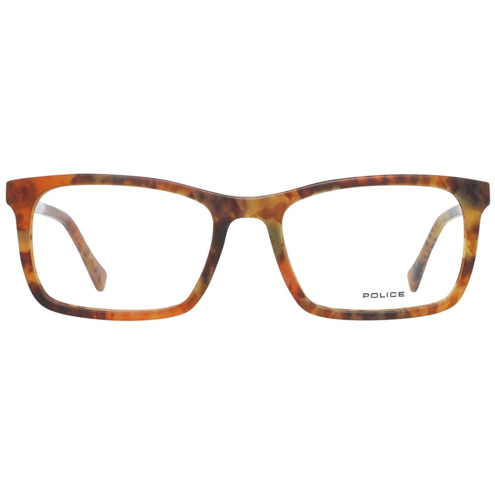 Police Brown Men Optical Frames - Luksusmuotia Police - Tutustu YVES JAVANNI® 