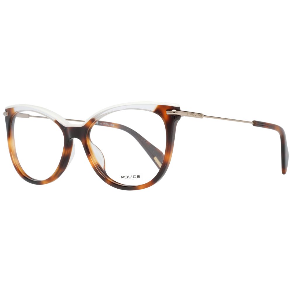 Police Brown Women Optical Frames - Luksusmuotia Police - Tutustu YVES JAVANNI® 