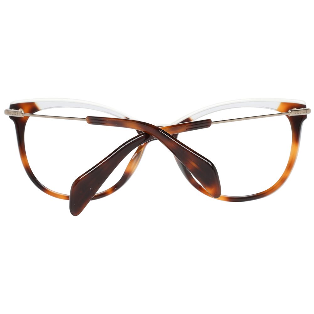 Police Brown Women Optical Frames - Luksusmuotia Police - Tutustu YVES JAVANNI® 