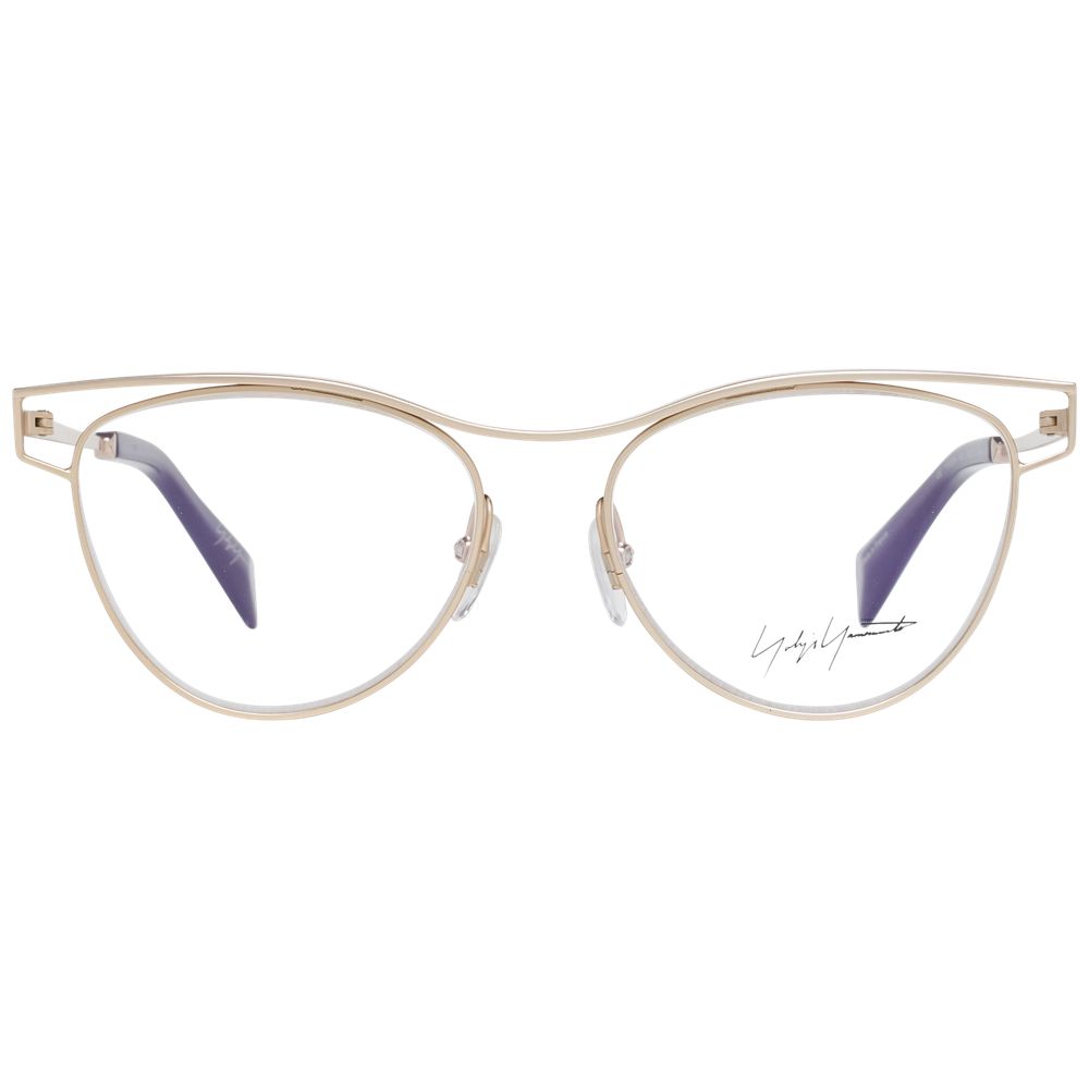 Yohji Yamamoto Gold Women Optical Frames - Luksusmuotia Yohji Yamamoto - Tutustu YVES JAVANNI® 