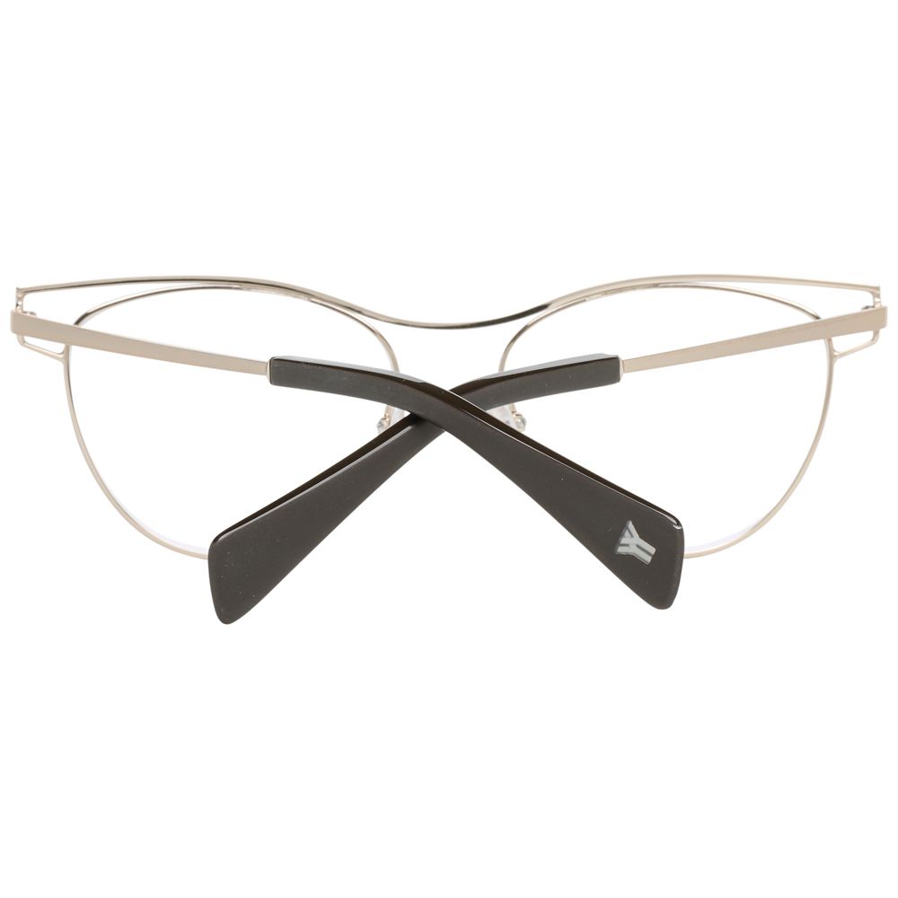 Yohji Yamamoto Gold Women Optical Frames - Luksusmuotia Yohji Yamamoto - Tutustu YVES JAVANNI® 