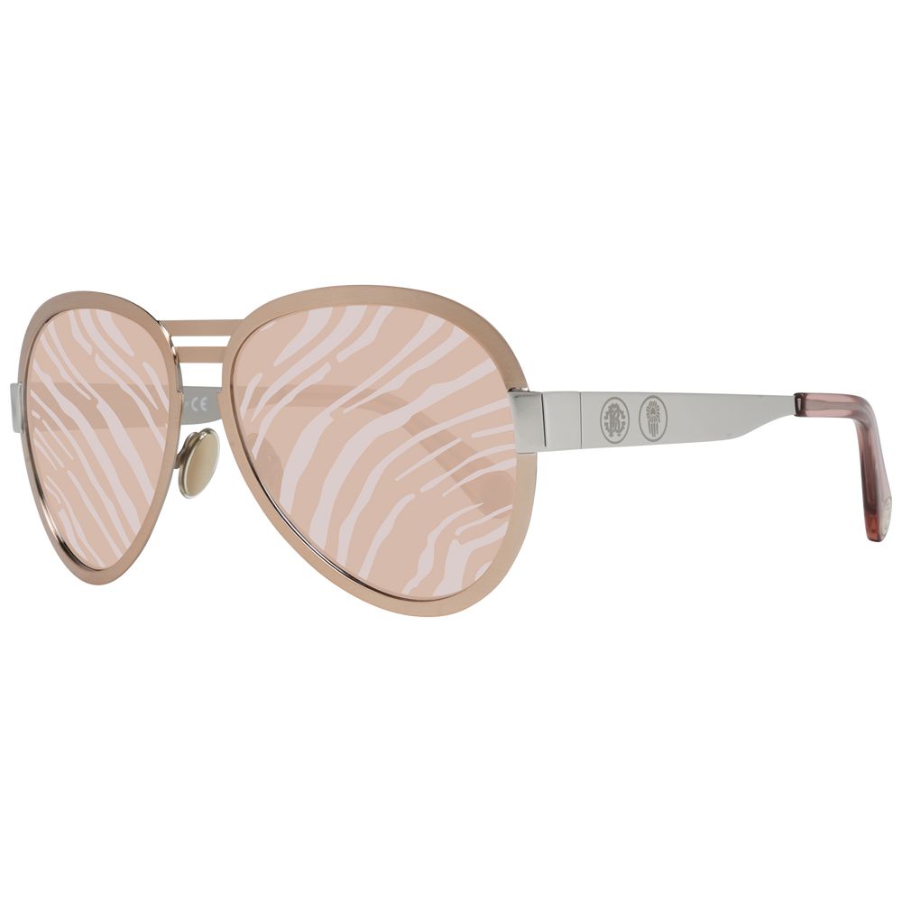 Roberto Cavalli Rose Gold Women Sunglasses - Luksusmuotia Roberto Cavalli - Tutustu YVES JAVANNI® 