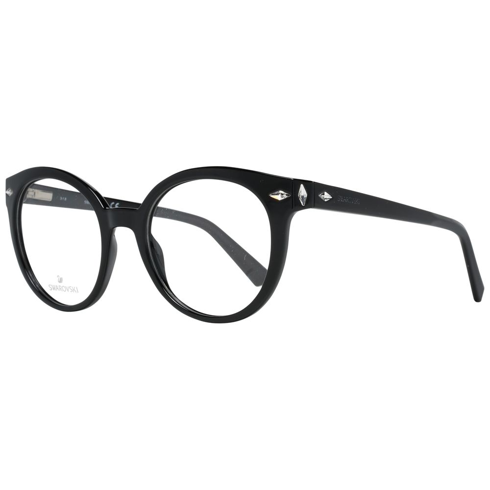 Swarovski Black Women Optical Frames - Luksusmuotia Swarovski - Tutustu YVES JAVANNI® 