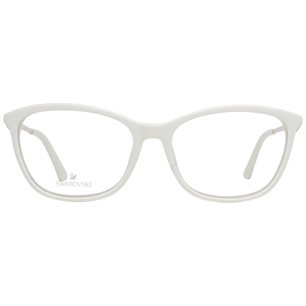 Swarovski White Women Optical Frames - Luksusmuotia Swarovski - Tutustu YVES JAVANNI® 