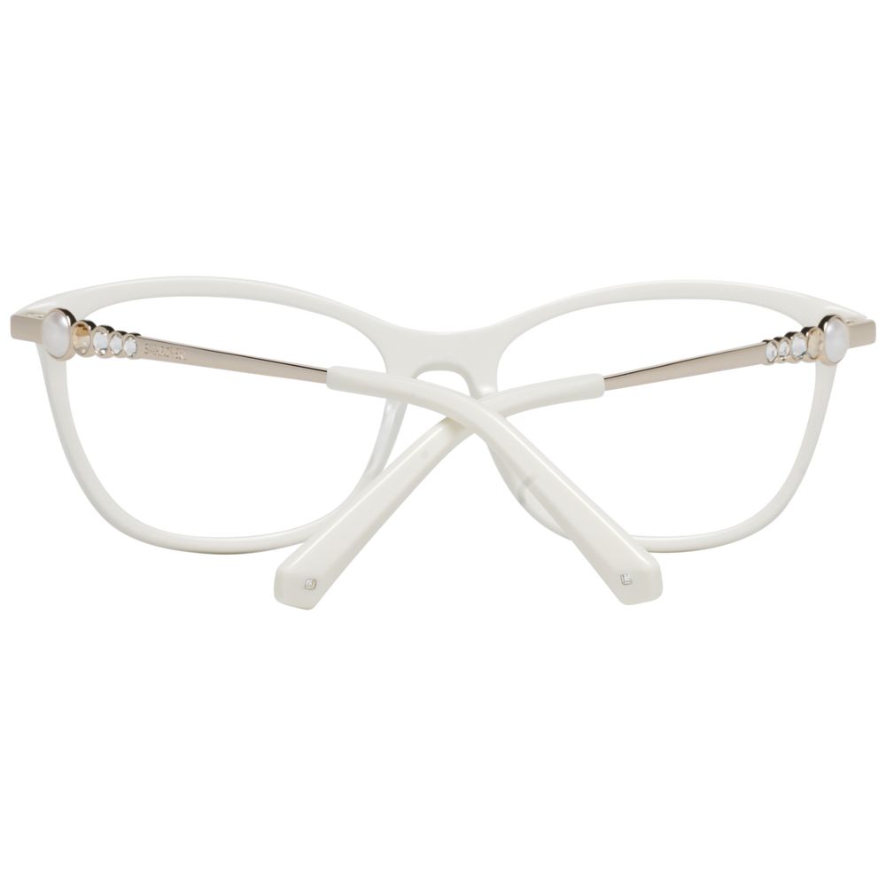 Swarovski White Women Optical Frames - Luksusmuotia Swarovski - Tutustu YVES JAVANNI® 