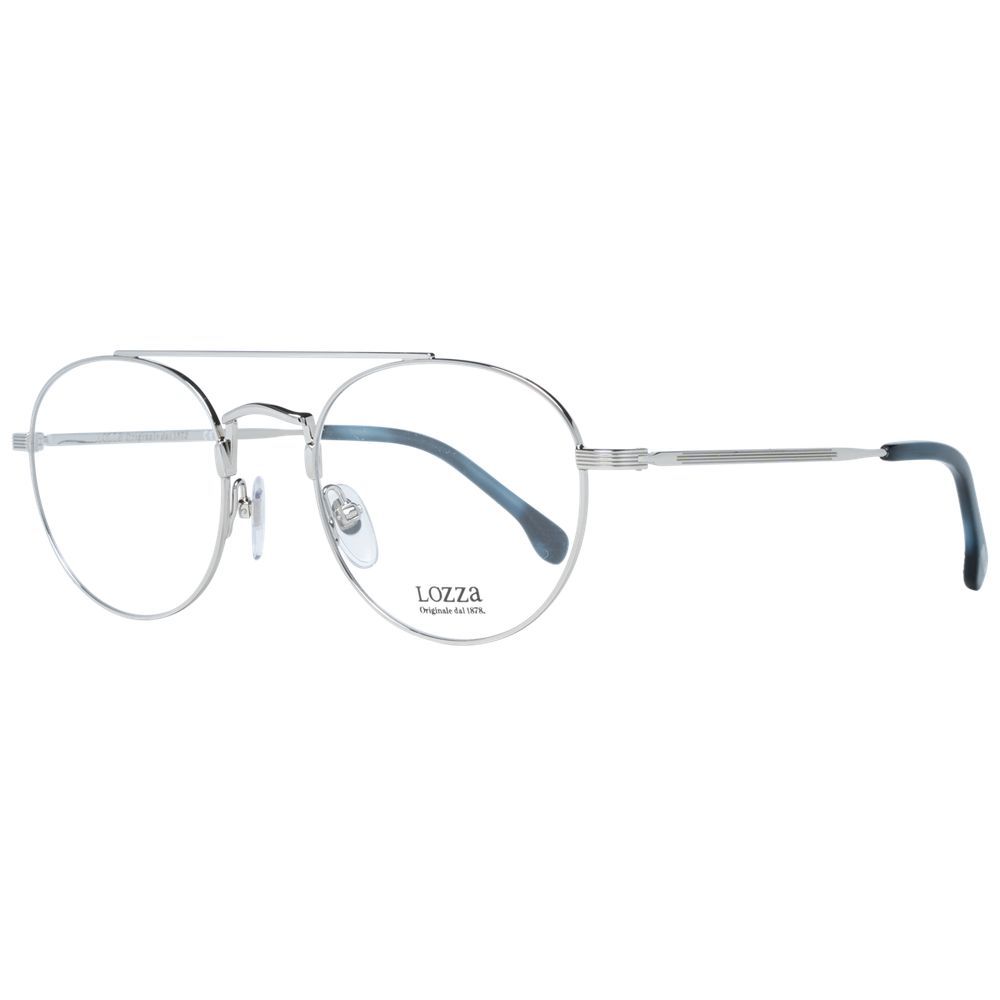 Lozza Silver Men Optical Frames - Luksusmuotia Lozza - Tutustu YVES JAVANNI® 