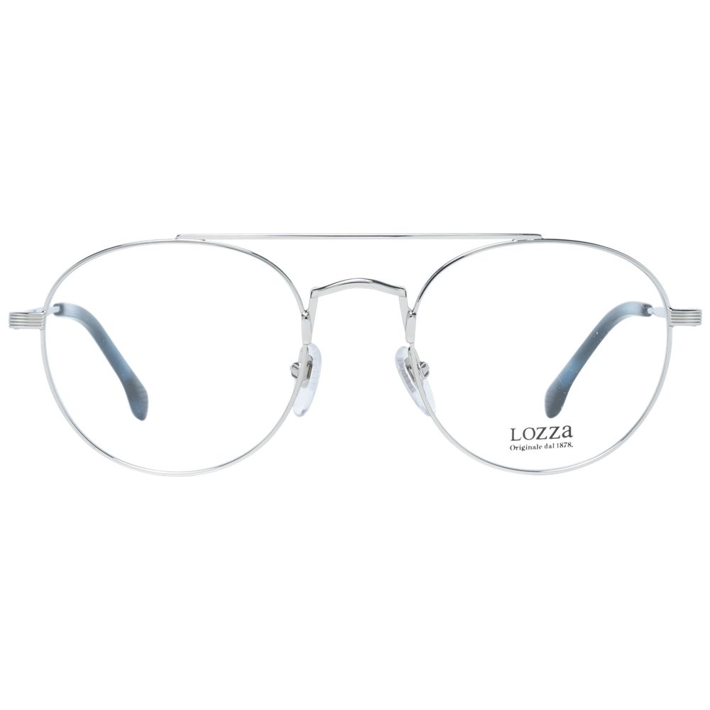 Lozza Silver Men Optical Frames - Luksusmuotia Lozza - Tutustu YVES JAVANNI® 