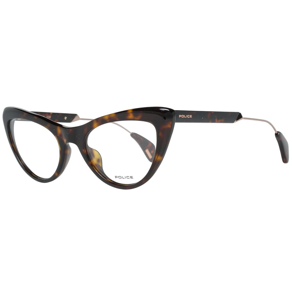 Police Brown Women Optical Frames - Luksusmuotia Police - Tutustu YVES JAVANNI® 