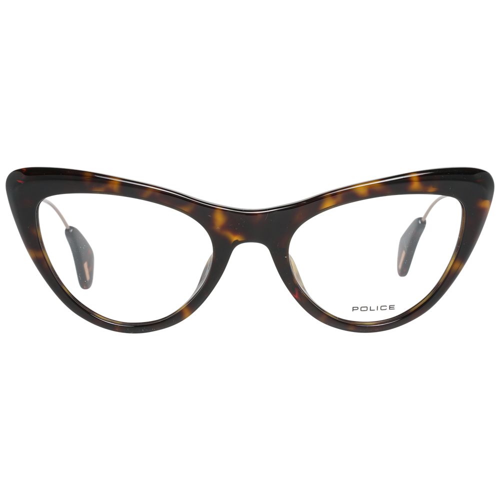 Police Brown Women Optical Frames - Luksusmuotia Police - Tutustu YVES JAVANNI® 