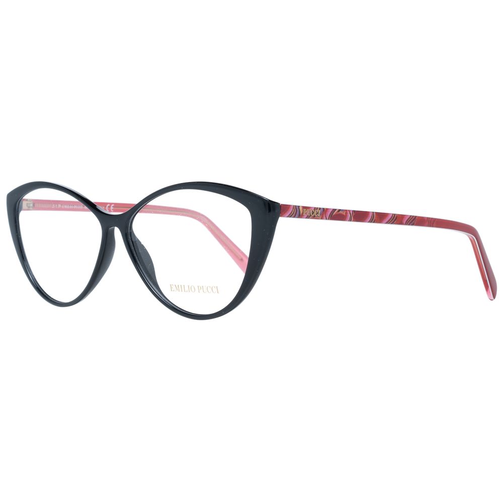 Emilio Pucci Black Women Optical Frames - Luksusmuotia Emilio Pucci - Tutustu YVES JAVANNI® 