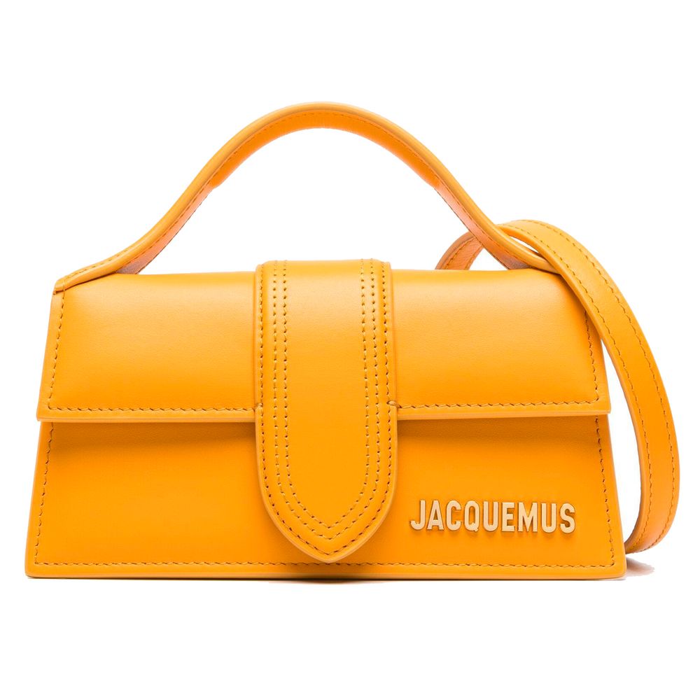 Jacquemus Yellow Leather Crossbody Bag - Luksusmuotia Jacquemus - Tutustu YVES JAVANNI® 