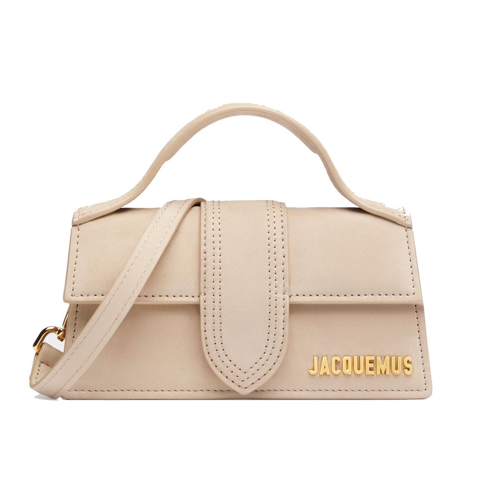 Jacquemus Beige Leather Crossbody Bag - Luksusmuotia Jacquemus - Tutustu YVES JAVANNI® 