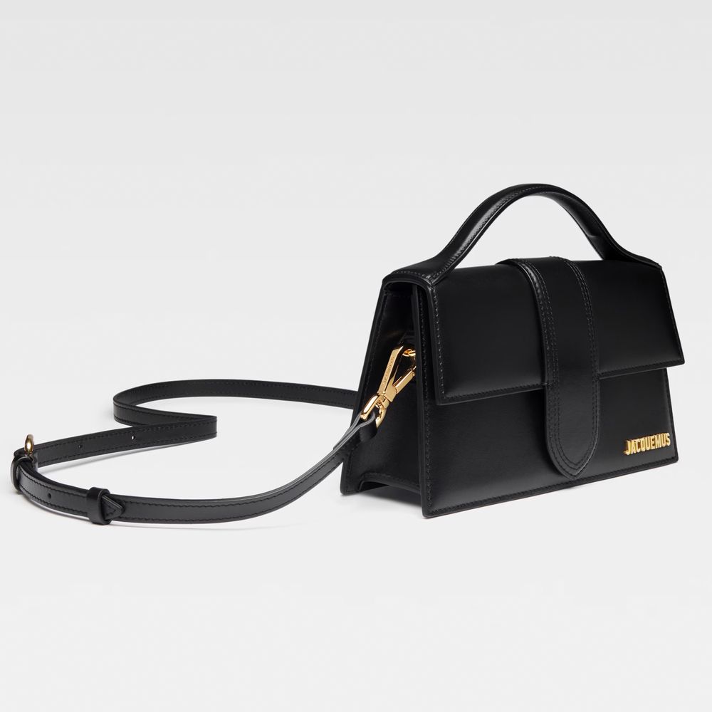 Jacquemus Black Leather Crossbody Bag - Luksusmuotia Jacquemus - Tutustu YVES JAVANNI® 