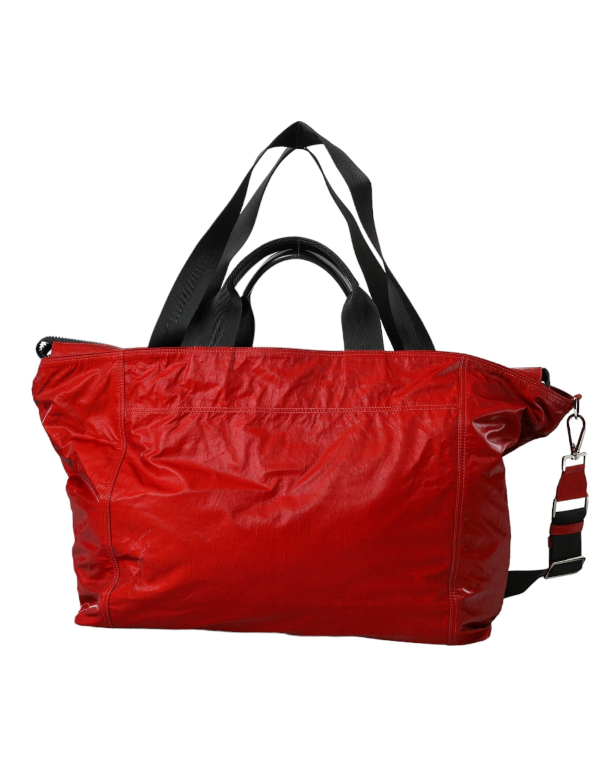 Dolce & Gabbana Red Nylon Calfskin Duffel Bag - Luksuslaukut ja asusteet Dolce & Gabbana - Tutustu YVES JAVANNI® 