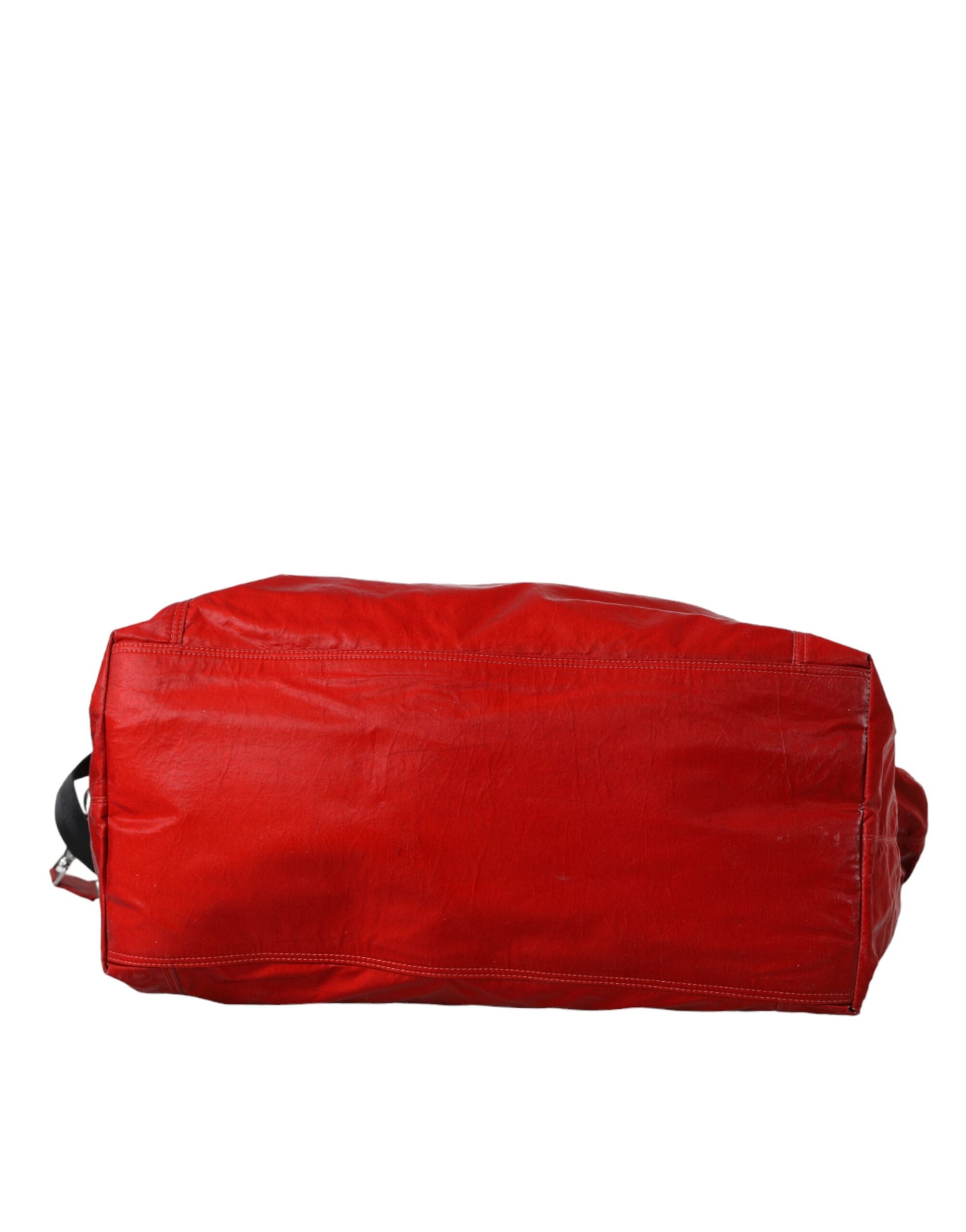 Dolce & Gabbana Red Nylon Calfskin Duffel Bag - Luksuslaukut ja asusteet Dolce & Gabbana - Tutustu YVES JAVANNI® 