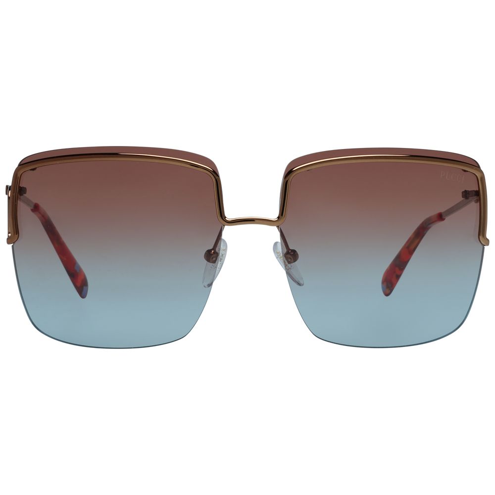 Emilio Pucci Bronze Women Sunglasses - Luksusmuotia Emilio Pucci - Tutustu YVES JAVANNI® 