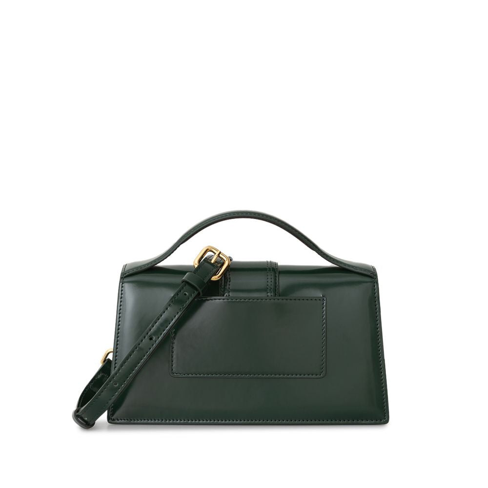 Jacquemus Green Leather Shoulder Bag - Luksusmuotia Jacquemus - Tutustu YVES JAVANNI® 