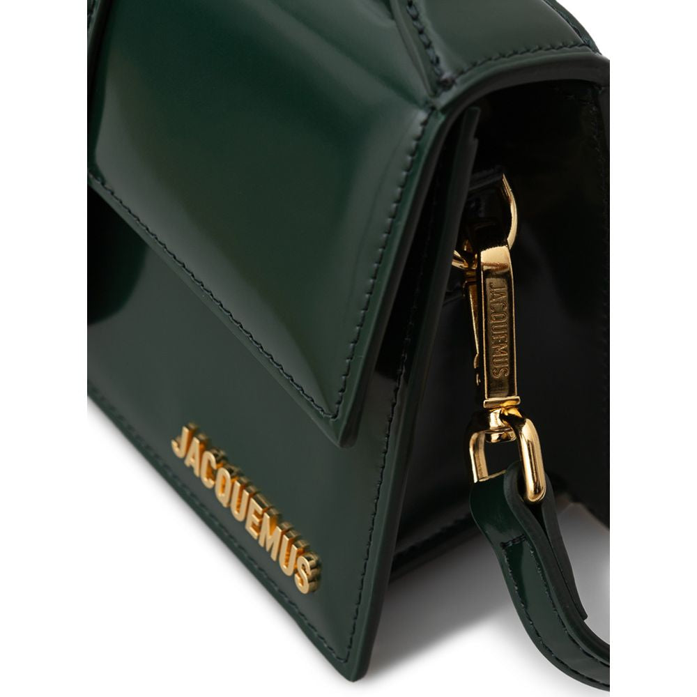 Jacquemus Green Leather Shoulder Bag - Luksusmuotia Jacquemus - Tutustu YVES JAVANNI® 