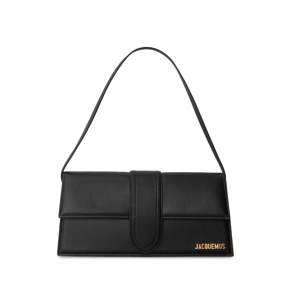 Jacquemus Black Leather Shoulder Bag - Luksusmuotia Jacquemus - Tutustu YVES JAVANNI® 