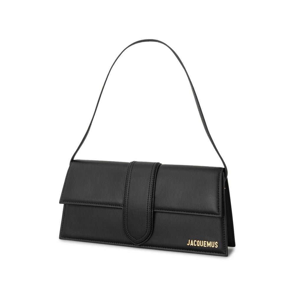 Jacquemus Black Leather Shoulder Bag - Luksusmuotia Jacquemus - Tutustu YVES JAVANNI® 