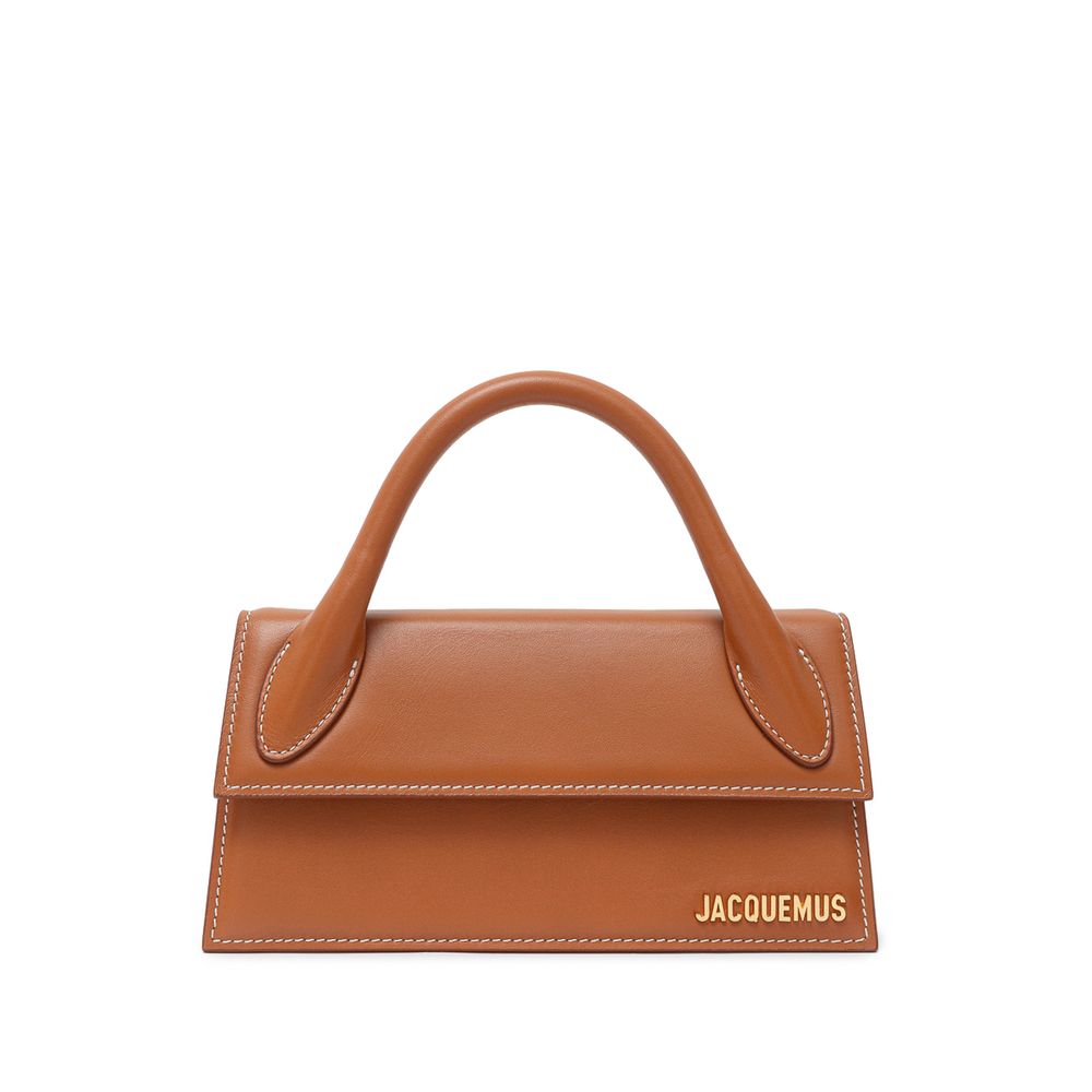 Jacquemus Brown Leather Handbag - Luksusmuotia Jacquemus - Tutustu YVES JAVANNI® 