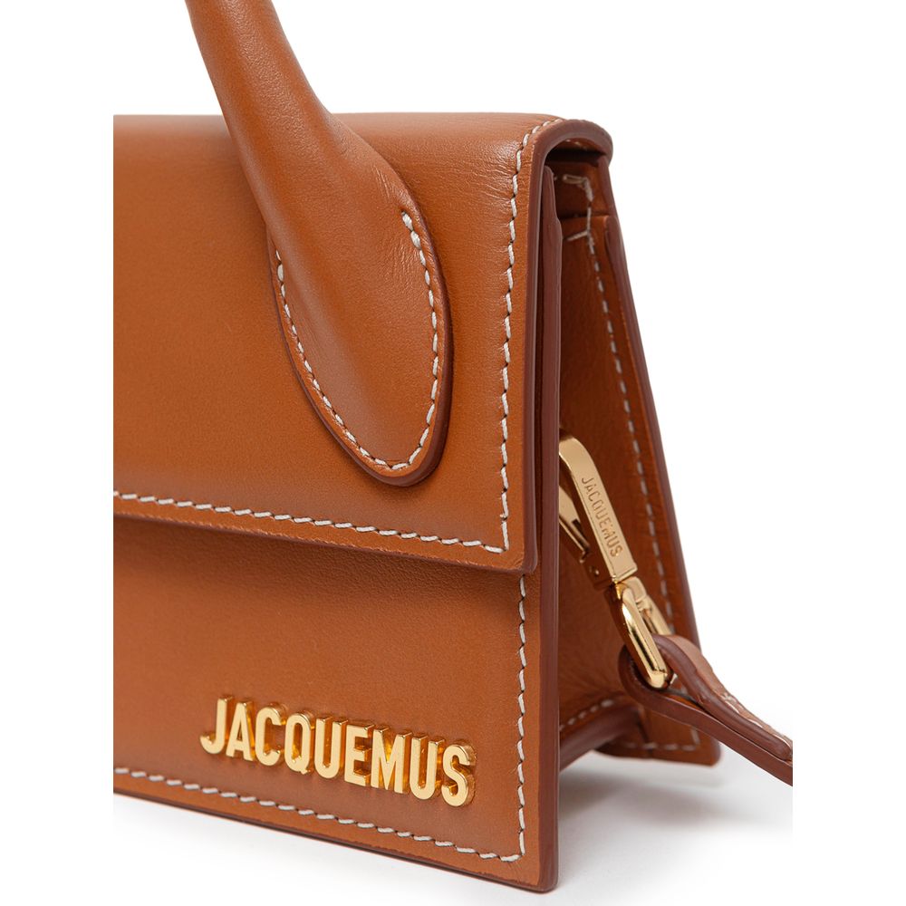 Jacquemus Brown Leather Handbag - Luksusmuotia Jacquemus - Tutustu YVES JAVANNI® 