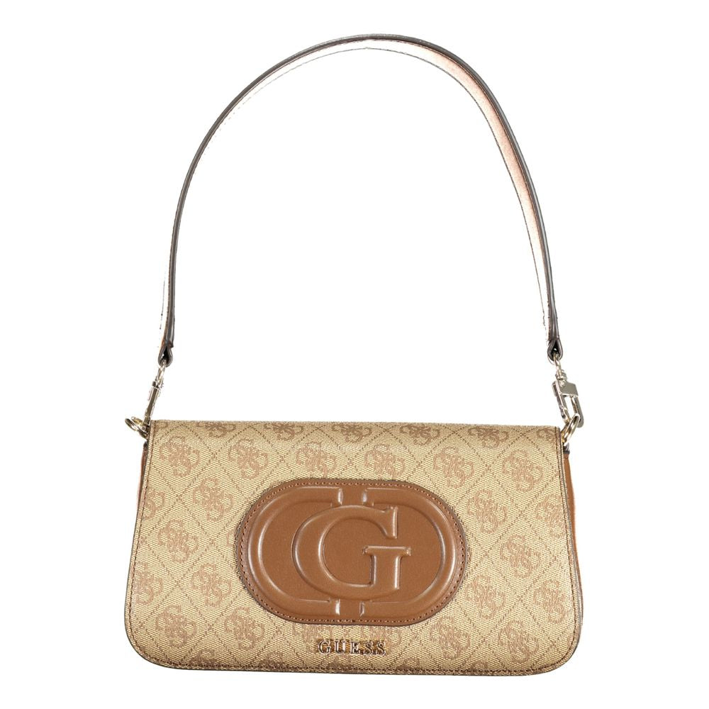 Guess Jeans Beige Polyethylene Handbag - Luxury from Guess Jeans - Shop at YVES JAVANNI