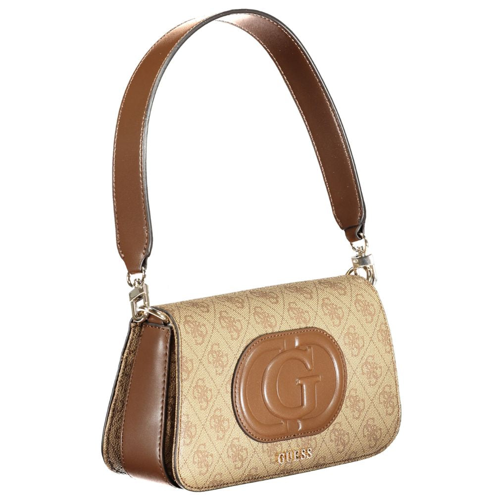 Guess Beige Polyethylene Handbag - Luksusmuotia Guess Jeans - Tutustu YVES JAVANNI® 