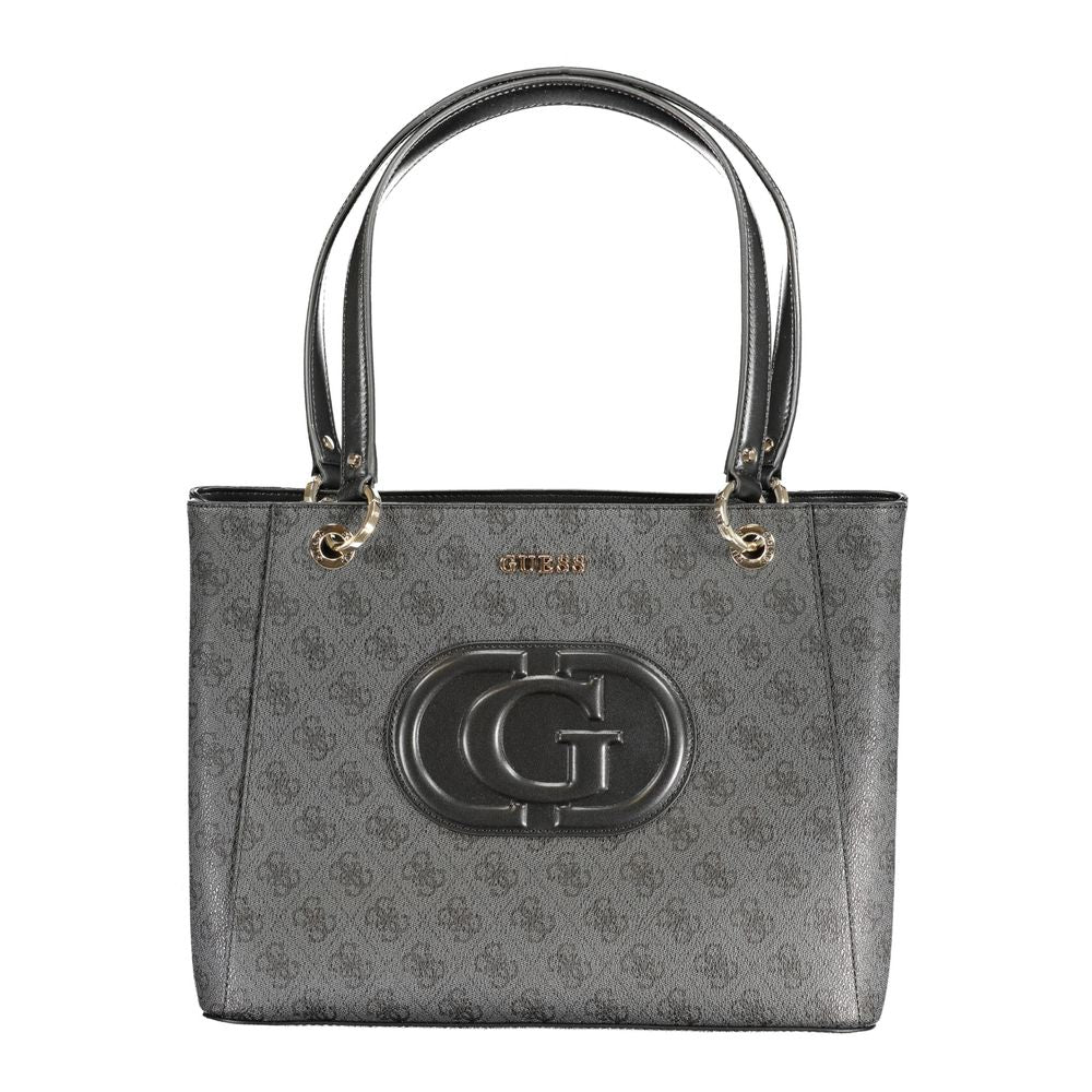 Guess Jeans Gray Polyethylene Handbag - Luxury from Guess Jeans - Shop at YVES JAVANNI