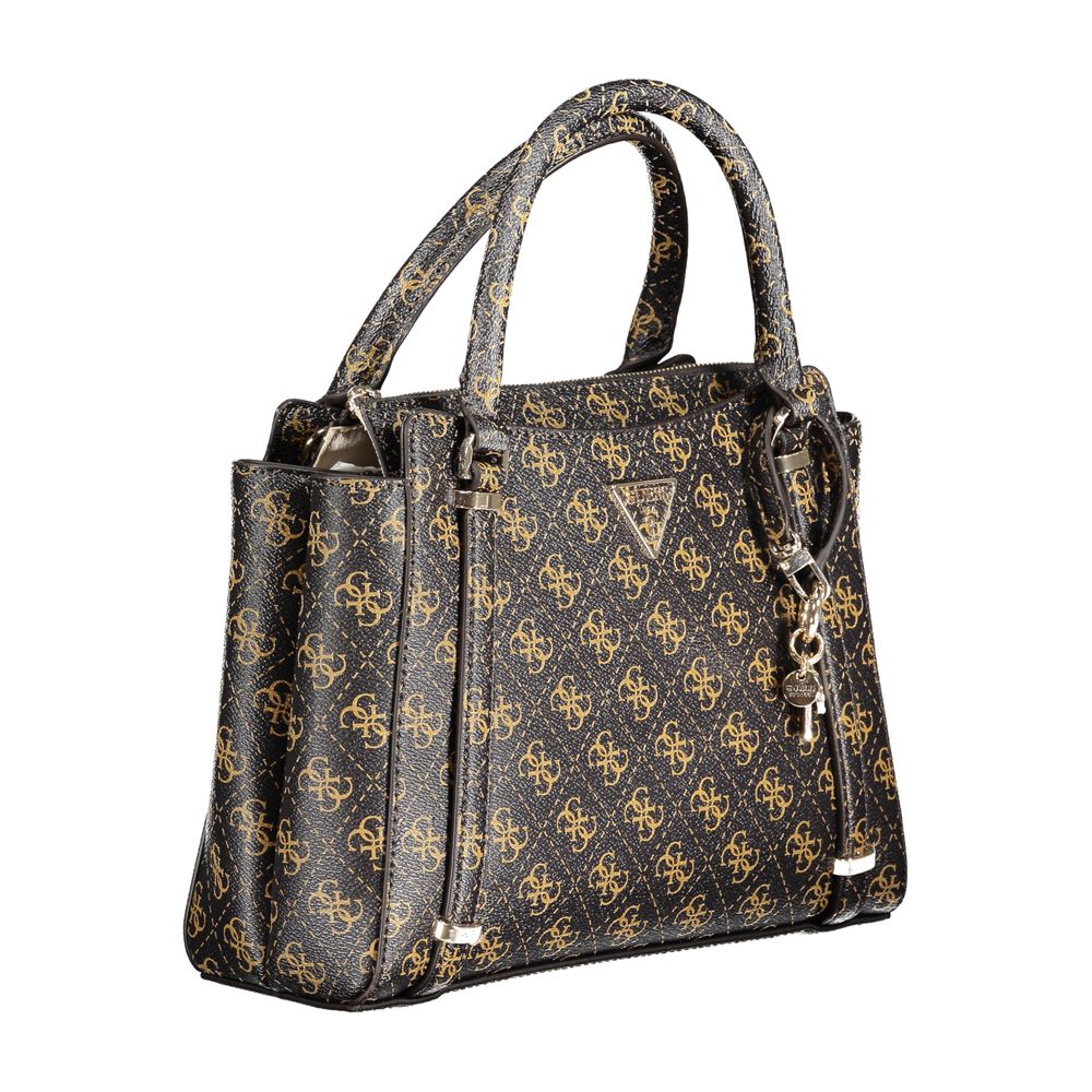 Guess Brown Polyethylene Handbag - Luksusmuotia Guess Jeans - Tutustu YVES JAVANNI® 