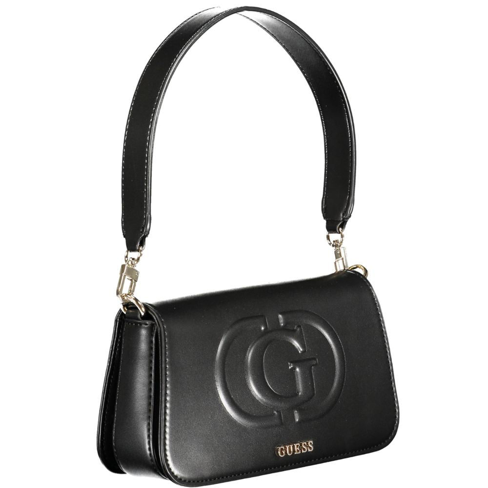 Guess Black Polyethylene Handbag - Luksusmuotia Guess Jeans - Tutustu YVES JAVANNI® 